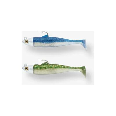 CAPERLAN Gummiköder-Combo Osarda 80 blau/grün paillettiert CAPERLAN Gummiköder-Combo Osarda 80 blau/grün paillettiert