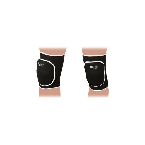 INDIGO SPORTS Kniebandage Volleyball gepolstert INDIGO schwarz L