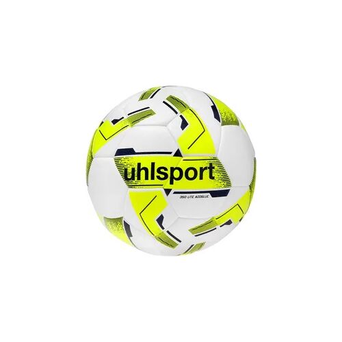 Fußball 350 Lite Addglue UHLSPORT weiß blau gelb 4