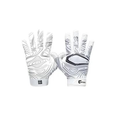 CUTTERS American Football - Handschuhe - Receiver-Handschuhe - Erwachsene (Weiß) CUTTERS American Football - Handschuhe - Receiver-Handschuhe - Erwachsene (Weiß)