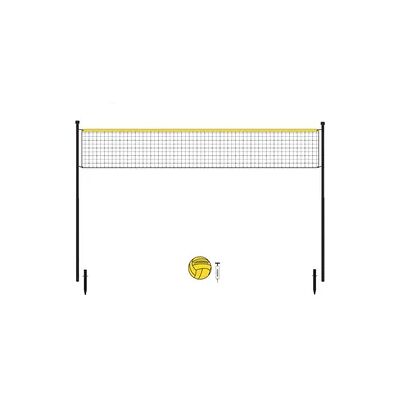 Canon Volleyball-Set 6m - Mit Pfosten, Netz, Ball und Pumpe Canon Volleyball-Set 6m - Mit Pfosten, Netz, Ball und Pumpe