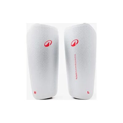 KIPSTA Damen/Herren Fußball Schienbeinschoner mit Stützmanschette - F500 weiß KIPSTA Damen/Herren Fußball Schienbeinschoner mit Stützmanschette - F500 weiß