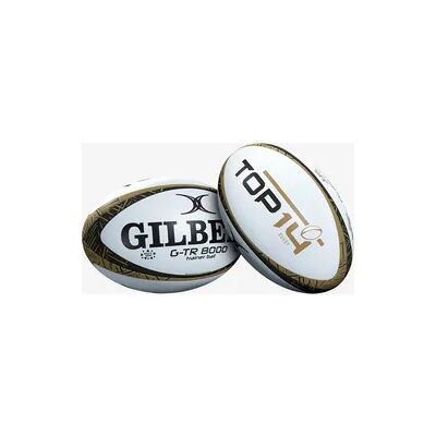 Gilbert Rugbyball Größe 5 – G-TR8000 Replica Offizieller Ball Top 14 weiß/schwarz Gilbert Rugbyball Größe 5 – G-TR8000 Replica Offizieller Ball Top 14 weiß/schwarz