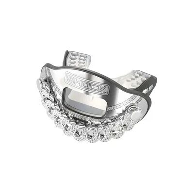 Shock Doctor Max AirFlow 3D Ice Chain Silver American Football Shock Doctor Max AirFlow 3D Ice Chain Silver American Football