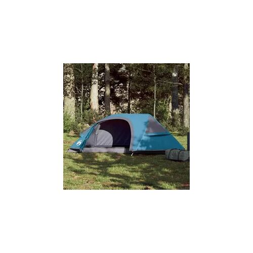 Zelt vidaXL modern blau blau 1 PERSON