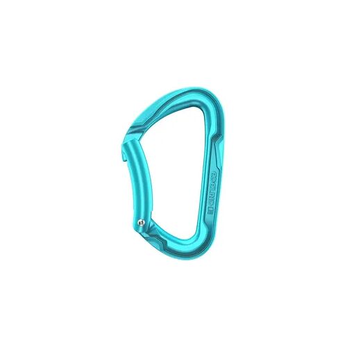 Karabiner Edelrid Pure Bent Eisminze blau sans taille