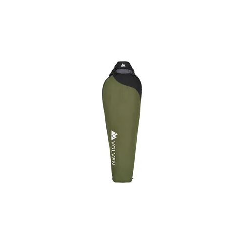 Schlafsack Volven Superlight I links schwarz grau grün 215 CM