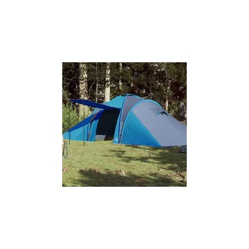 Zelt vidaXL Familienzelt Blau für 6 Personen farblos blau 6 PERSONEN