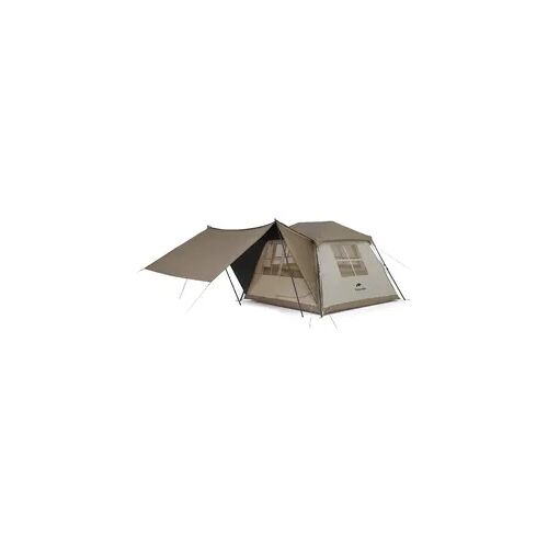 Zelt Naturehike Village 5.0 2 Generation braun 4 PERSONEN