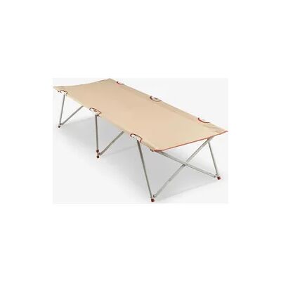 QUECHUA Campingliege Camp Bed Second 65 cm x 190 cm für 1 Person beige QUECHUA Campingliege Camp Bed Second 65 cm x 190 cm für 1 Person beige