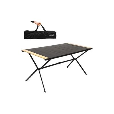 SKANDIKA Campingtisch Tivaro - Alu Campingtisch mit Holz - für 6 Personen - klappbar SKANDIKA Campingtisch Tivaro - Alu Campingtisch mit Holz - für 6 Personen - klappbar