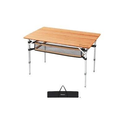 KingCamp - Bambus Falt Tisch - Bambusplatte - Aluminium Beine - Tisch KingCamp - Bambus Falt Tisch - Bambusplatte - Aluminium Beine - Tisch