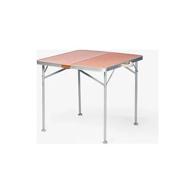 QUECHUA Campingtisch Klapptisch 4 Personen braun QUECHUA Campingtisch Klapptisch 4 Personen braun