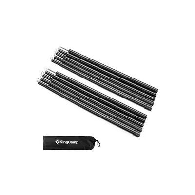 KingCamp - 2x Telescopic Tarp Pole - 76-188 cm - 16 mm - Pole KingCamp - 2x Telescopic Tarp Pole - 76-188 cm - 16 mm - Pole