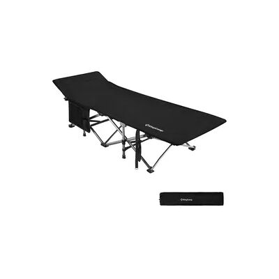 KingCamp - KC8009_BLACK - XL - 208x75 cm - camping cot KingCamp - KC8009_BLACK - XL - 208x75 cm - camping cot
