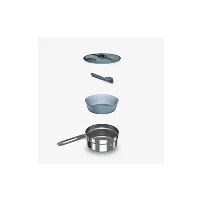 QUECHUA Kochset Edelstahl 6-teilig Camping - für 1 Person QUECHUA Kochset Edelstahl 6-teilig Camping - für 1 Person