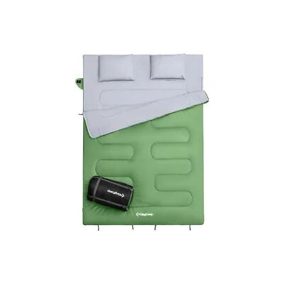 KingCamp Deckenschlafsack Oxygen 250 D 2 Personen Doppel Schlafsack Lang 12°C KingCamp Deckenschlafsack Oxygen 250 D 2 Personen Doppel Schlafsack Lang 12°C