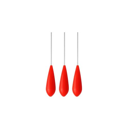 Storfisk fishing & more 3er Set Spirolino Forellenposen (15 g) in fluoreszierendem Rot, schwimmend orange 15