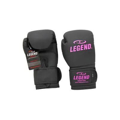 LEGEND SPORTS LegendClima Boxhandschuhe Damen Mattschwarz-Rosa PU LEGEND SPORTS LegendClima Boxhandschuhe Damen Mattschwarz-Rosa PU