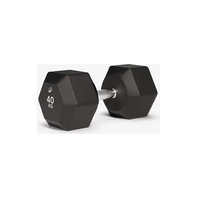 Domyos Hantel Hex Dumbbell Crosstraining Krafttraining 40 kg - schwarz Domyos Hantel Hex Dumbbell Crosstraining Krafttraining 40 kg - schwarz