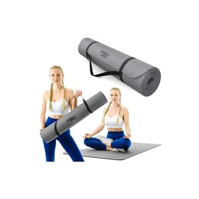 Fitnessmatte für Yoga Pilates Trex Sport 190x80cm grau 10mm Fitnessmatte für Yoga Pilates Trex Sport 190x80cm grau 10mm