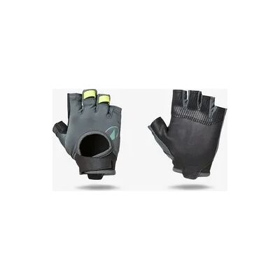 Domyos Trainingshandschuhe Krafttraining atmungsaktiv strapazierfähig - grün/schwarz Domyos Trainingshandschuhe Krafttraining atmungsaktiv strapazierfähig - grün/schwarz