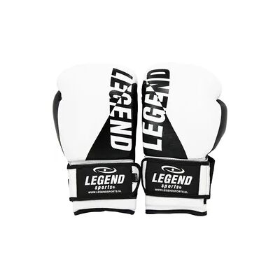 LEGEND SPORTS Wrist Lock Boxhandschuhe Herren/Damen Weiß-Schwarzes Leder LEGEND SPORTS Wrist Lock Boxhandschuhe Herren/Damen Weiß-Schwarzes Leder