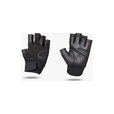 Domyos Handschuhe Krafttraining Grip stützend - schwarz Domyos Handschuhe Krafttraining Grip stützend - schwarz