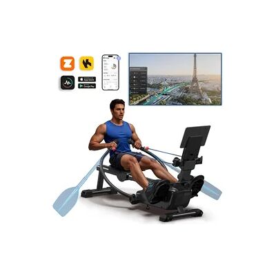 MERACH Rudergerät mit LCD, 36kg Magnet-Widerstand, 7 Modi, Kinomap, leise, bis 158kg MERACH Rudergerät mit LCD, 36kg Magnet-Widerstand, 7 Modi, Kinomap, leise, bis 158kg