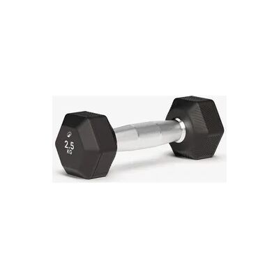 Domyos Hantel Hex Dumbbell Crosstraining Krafttraining 2,5 kg - schwarz Domyos Hantel Hex Dumbbell Crosstraining Krafttraining 2,5 kg - schwarz