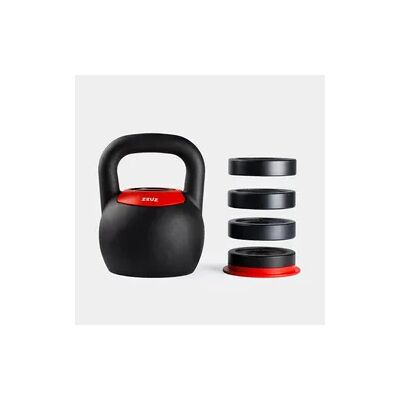 Zeuz Verstellbare Kettlebell 8, 10, 12, 14 & 16 kg – Gusseisen – Schwarz & Rot Zeuz Verstellbare Kettlebell 8, 10, 12, 14 & 16 kg – Gusseisen – Schwarz & Rot