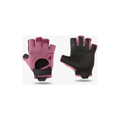 Domyos Handschuhe Krafttraining atmungsaktiv strapazierfähig - violett/schwarz Domyos Handschuhe Krafttraining atmungsaktiv strapazierfähig - violett/schwarz