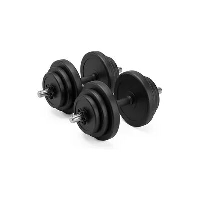 VirtuFit Kurzhanteln - Hanteln - Verstellbar - Vinyl - 2 x 14 kg (28 kg) VirtuFit Kurzhanteln - Hanteln - Verstellbar - Vinyl - 2 x 14 kg (28 kg)