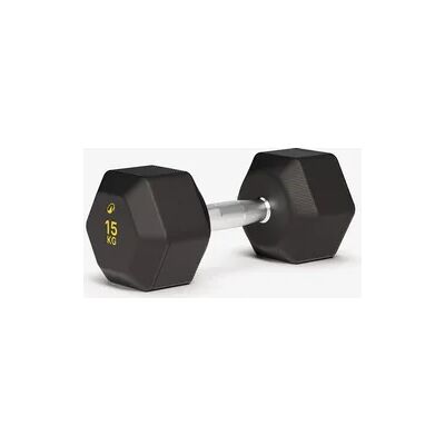 Domyos Hantel Hex Dumbbell Crosstraining Krafttraining 15 kg - schwarz Domyos Hantel Hex Dumbbell Crosstraining Krafttraining 15 kg - schwarz