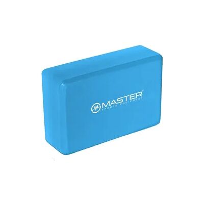 Yogablock MASTER Yoga Block 23 x 15 x 7,5 cm - blau Yogablock MASTER Yoga Block 23 x 15 x 7,5 cm - blau