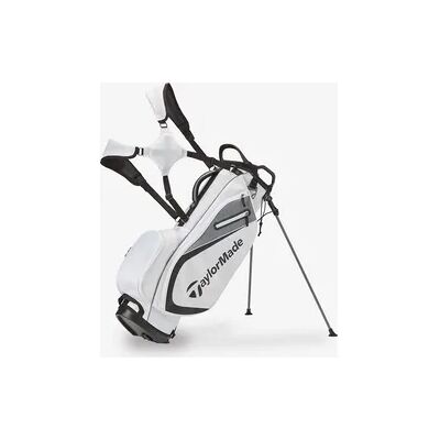 TaylorMade Golfbag Standbag Select Plus weiß/grau TaylorMade Golfbag Standbag Select Plus weiß/grau