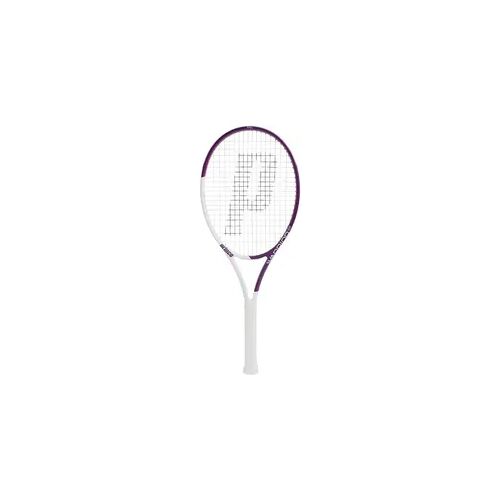 Tennisschläger Prince Warrior 107 275 weiß violett GRIP 1