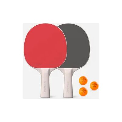 PONGORI Tischtennis Set PPR 100 - mit 2 robusten Schlägern und 3 Bällen PONGORI Tischtennis Set PPR 100 - mit 2 robusten Schlägern und 3 Bällen