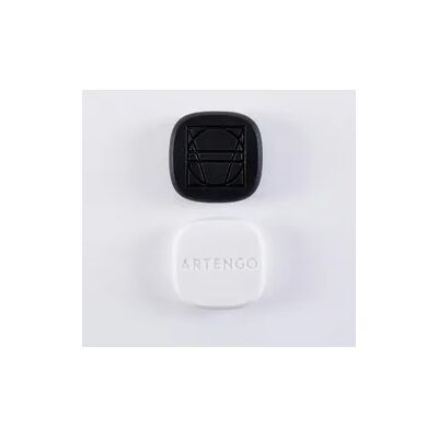ARTENGO Vibrationsdämpfer Tennis - Square schwarz/weiß ARTENGO Vibrationsdämpfer Tennis - Square schwarz/weiß