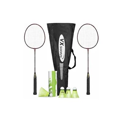 Vector X VXB-10 Badminton-Set für Juniors 2 Schläger & 3 Shuttlecocks Vector X VXB-10 Badminton-Set für Juniors 2 Schläger & 3 Shuttlecocks
