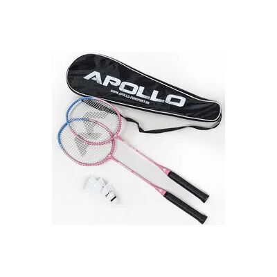 Apollo Badminton Set Match Pro 400 – 2 Schläger, Bälle & Tasche Apollo Badminton Set Match Pro 400 – 2 Schläger, Bälle & Tasche