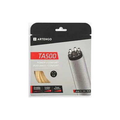 ARTENGO MULTIFILAMENT-TENNISSAITEN TA 500 KOMFORT 1,3mm BEIGE ARTENGO MULTIFILAMENT-TENNISSAITEN TA 500 KOMFORT 1,3mm BEIGE