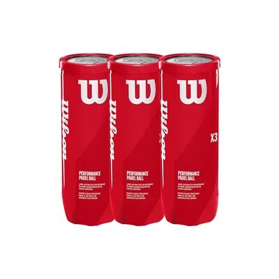 3er-pack Wilson Performance Padel Bälle 3er-pack Wilson Performance Padel Bälle