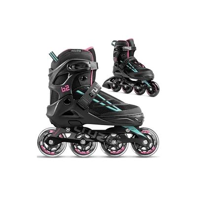 MOVINO Kinder Fitness Inline-skates Inliner Cruzer B2 Größe M Minze-Rosa MOVINO Kinder Fitness Inline-skates Inliner Cruzer B2 Größe M Minze-Rosa