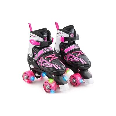 Apollo Super Quad LED ABEC7 verstellbare Kinder Rollschuhe Apollo Super Quad LED ABEC7 verstellbare Kinder Rollschuhe