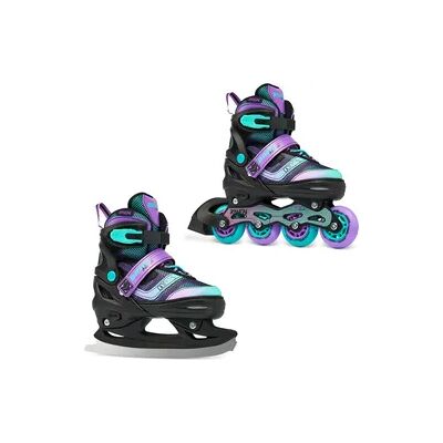 Raven Verstellbare Rollschuhe Schlittschuhe 2in1 Drill Raven Verstellbare Rollschuhe Schlittschuhe 2in1 Drill
