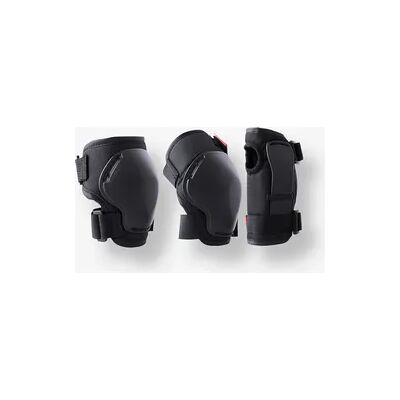Oxelo Kinder 3-teiliger Schutzset - Schwarz Oxelo Kinder 3-teiliger Schutzset - Schwarz