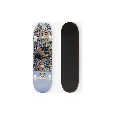 Decathlon Skateboard-Deck Kinder 3–7 Jahre 7,25" - CP100 Mini Skatopia grau Decathlon Skateboard-Deck Kinder 3–7 Jahre 7,25" - CP100 Mini Skatopia grau