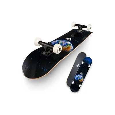 Apollo Skateboard 7-lagiges Skateboard Deck, Medium Concave, ABEC-7 Kugellager Apollo Skateboard 7-lagiges Skateboard Deck, Medium Concave, ABEC-7 Kugellager