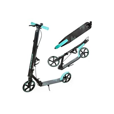 Raven Scooter mit Bremse, Klingel und Flaschenhalter 200mm Illusion Schwarz/Mint Raven Scooter mit Bremse, Klingel und Flaschenhalter 200mm Illusion Schwarz/Mint